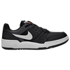 Nike Black Full Force Low Sneakers In Black/white/grey