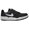 Nike Black Full Force Low Sneakers In Black/white/anthracite/sail