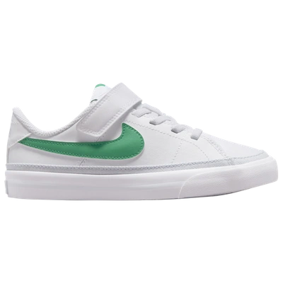 Nike Court Legacy Little Kids' Shoes In Stadium Green/white/football Grey