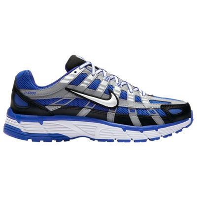 Nike Blue P-6000 Sneakers In Racer Blue/white