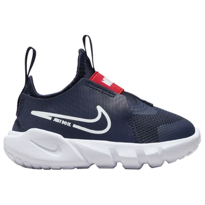 Nike Kids' Boys  Flex Runner 2 In Picante Red/midnight Navy/white