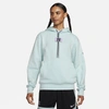 Nike Women's Sabrina Fleece Basketball Hoodie In Green