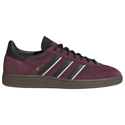 Adidas Originals Handball Spezial Casual Shoes In Maroon/crystal White/black