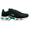 Nike Mens  Air Max Plus In Black/white/malchite