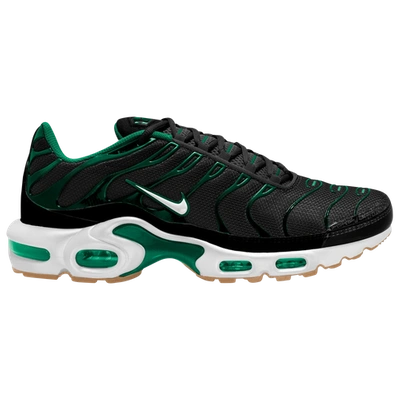 Nike Mens  Air Max Plus In Black/white/malchite