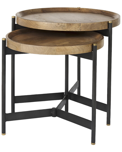 MERCANA MERCANA SET OF 2 MARQUISA NESTING SIDE TABLES