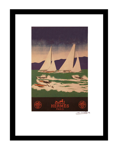 Fairchild Paris Tv Dnu  Hermes Vintage Sailboats Wall Art In Multi