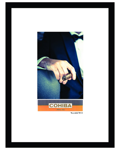 FAIRCHILD PARIS COHIBA CIGARS ELEGANCE FRAMED PRINT WALL ART