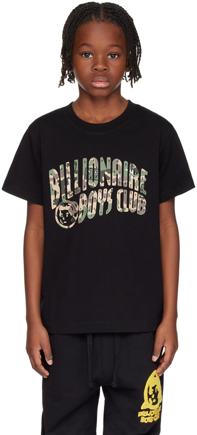 Billionaire Boys Club Kids Black Camo Arch T-shirt