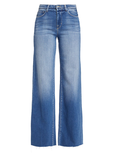 L Agence Scottie High Rise Wide Leg Jeans Hayward 24