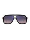 Carrera Men's 62mm Gradient Rectangular Sunglasses In Black Beige Brown
