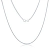 SIMONA FRANCO CHAIN 1.5MM STERLING SILVER OR GOLD PLATED OVER STERLING SILVER 18" NECKLACE
