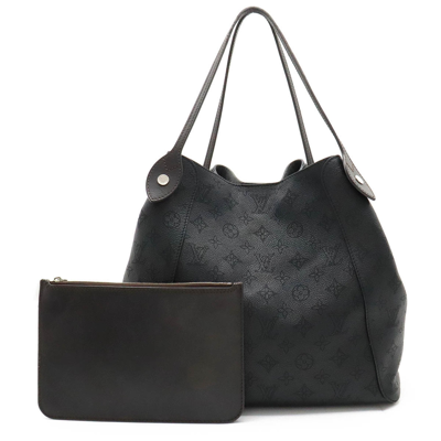 Pre-owned Louis Vuitton Blossom Leather Tote Bag () In Black