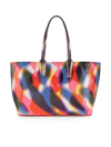 CHRISTIAN LOUBOUTIN WOMEN'S SMALL CABATA PRINTED LEATHER TOTE BAG