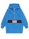 GUCCI CHILDRENS COTTON JACKET WITH GUCCI LABEL