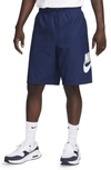 Nike Men's Club Woven Shorts In Blue