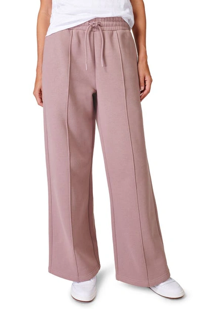 Sweaty Betty The Elevated Drawstring Track Trousers In Dusk Pink