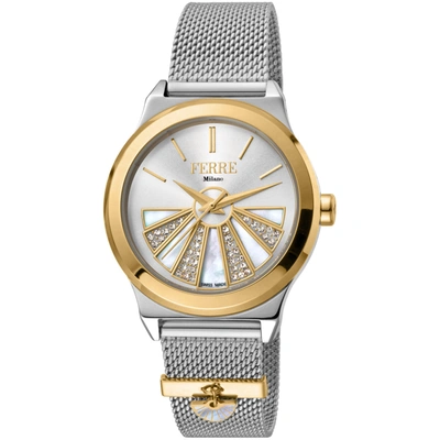 Ferre Milano Women's Silver Dial Watch In Metallic