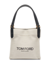 TOM FORD WOMEN'S SMALL AMALFI CANVAS TOTE BAG