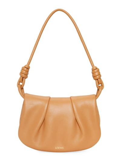 Loewe Small Paseo Cross-body Bag In Oak