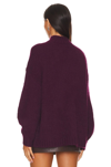 PISTOLA CARLEN SWEATER IN AUBERGINE