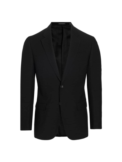 Emporio Armani Men's G-line Two-button Suit Jacket In Black