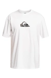 Quiksilver Streak Short Sleeve Recycled Polyester Blend T-shirt In White