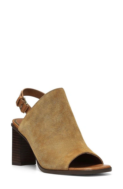 Donald Pliner Iliana Open Toe Slingback Mule In Saddle