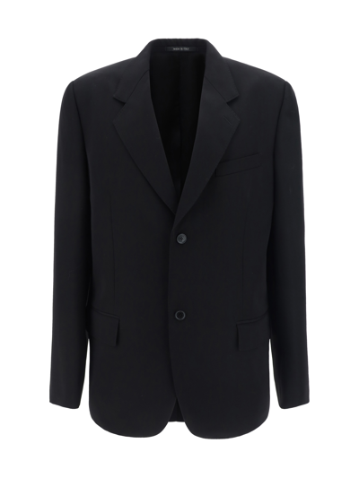 Balenciaga Standard Tailored Jacket Clothing In Black