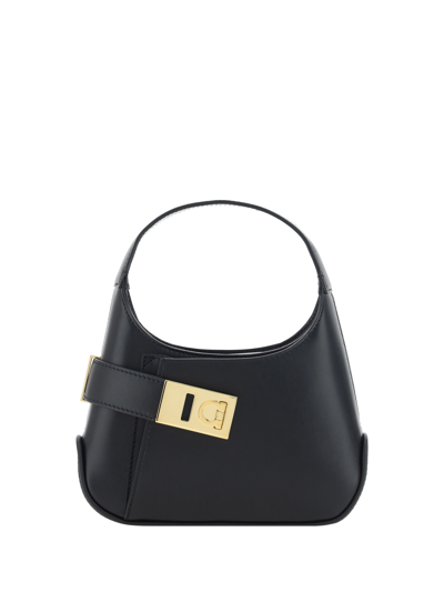 Ferragamo Mini Handbag In Black