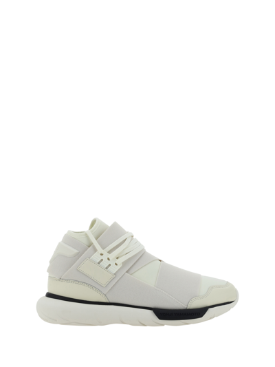 Y-3 Qasa Trainers In Owhite/crewht/black