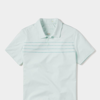 The Normal Brand Fore Stripe Performance Polo In Green