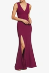 Dress The Population Sandra Gown In Purple