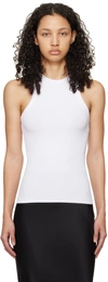 ANINE BING WHITE EVA TANK TOP