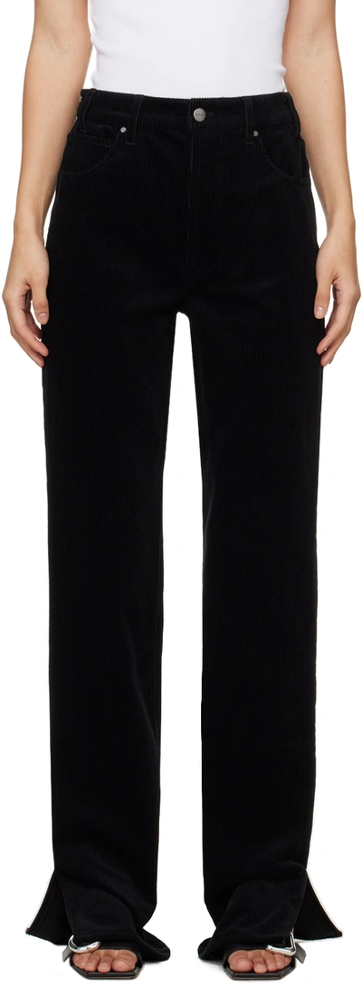 Anine Bing Black Roy Trousers