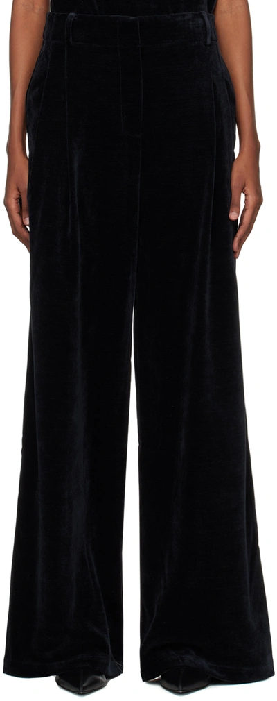 Proenza Schouler Black  White Label Aria Trousers In 001 Black