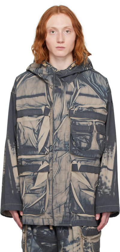 Diesel Navy & Beige J-cadmus Jacket In 7dh