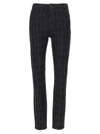 Karl Lagerfeld Textured Pattern Jeans Belt Loops In Black