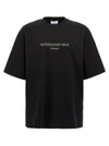 Off-white Est 2013 Skate Cotton T-shirt In Black