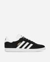 Adidas Originals Adidas Gazelle Bb5476 Men's Us 10.5 Black White Leather Low Top Sneakers Nr9420 In Black