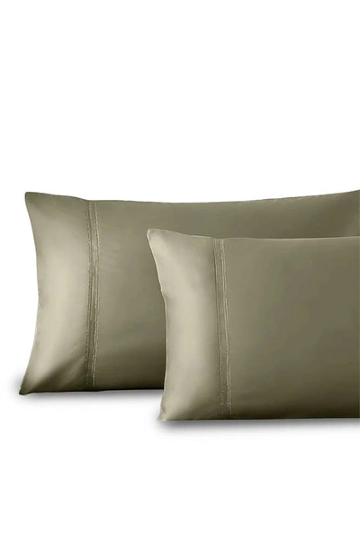 Pure Parima Yalda Pillowcase Set In Olive