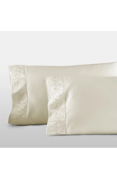 Pure Parima Ariane Pillowcase Set In Ivory