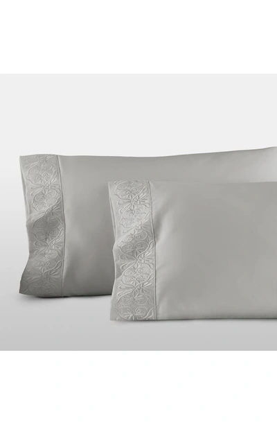 Pure Parima Ariane Pillowcase Set In Grey