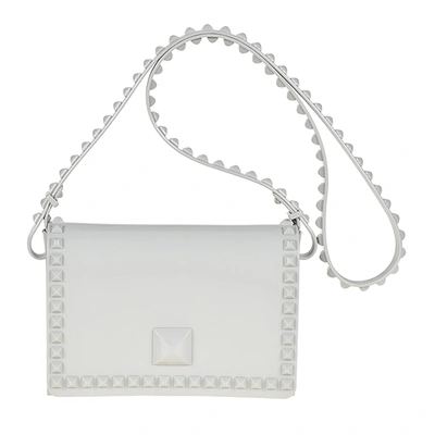 Carmen Sol Graziella Flap Crossbody In White