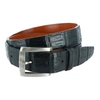 TRAFALGAR WINDHAM 35MM GENUINE MATTE CROCODILE TAIL BELT