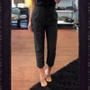 Elliatt Galaxy Polka Dot Pant In Black/white In Multi