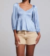 CHASER DOLCE TOP IN BLUE