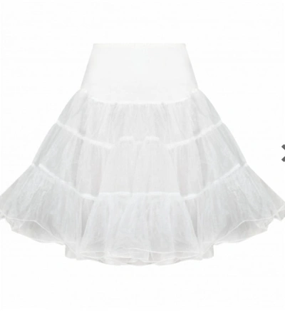 The Pretty Dress Company Petticoat In White