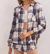 Z SUPPLY COUNTRYSIDE PLAID SHIRT IN WHITE MULTI