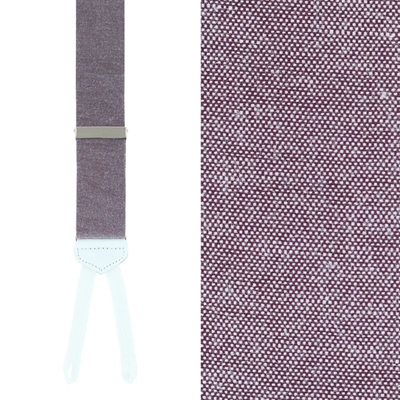 Trafalgar Louisville Chambray Formal End Braces In Purple